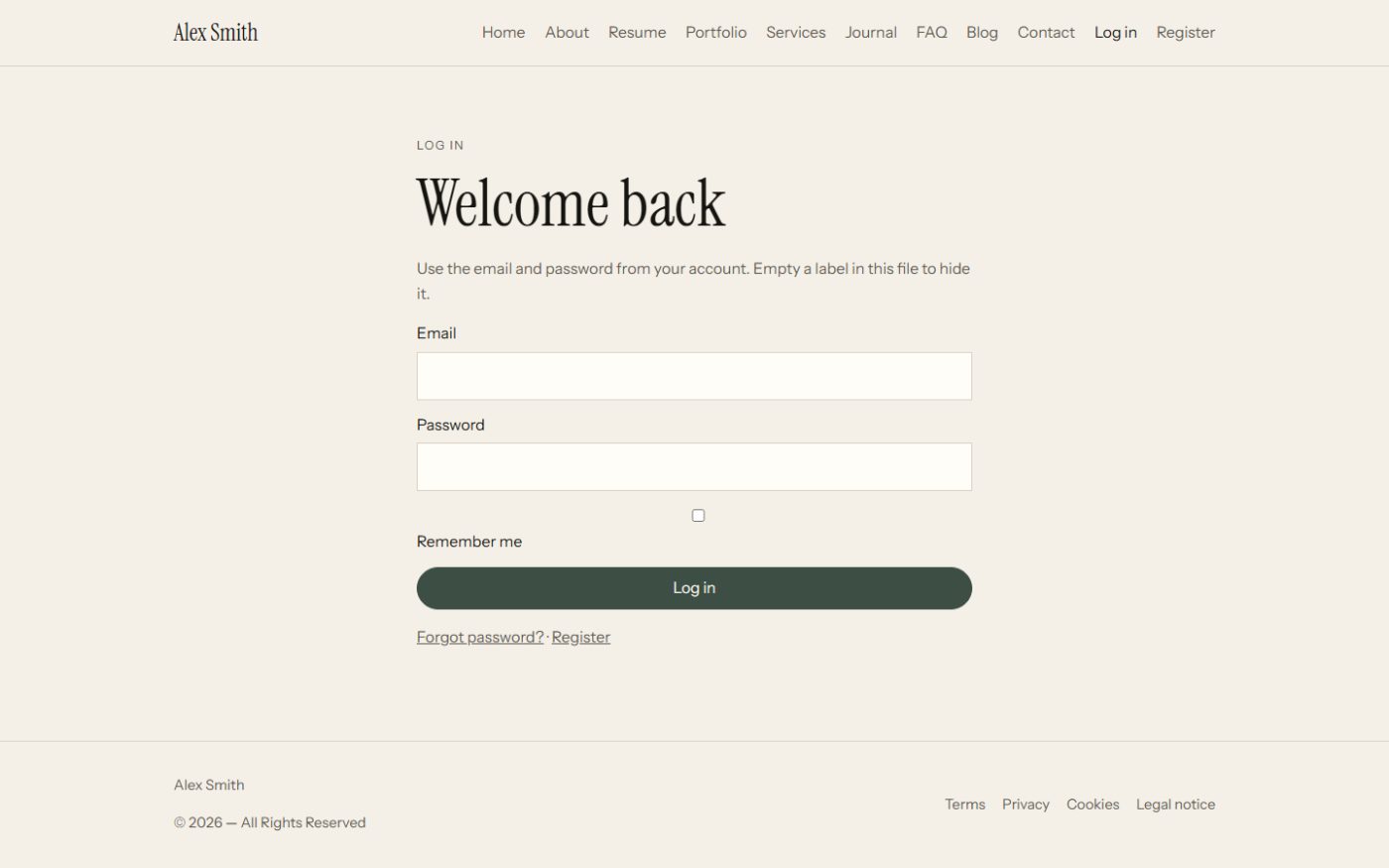 Auth System