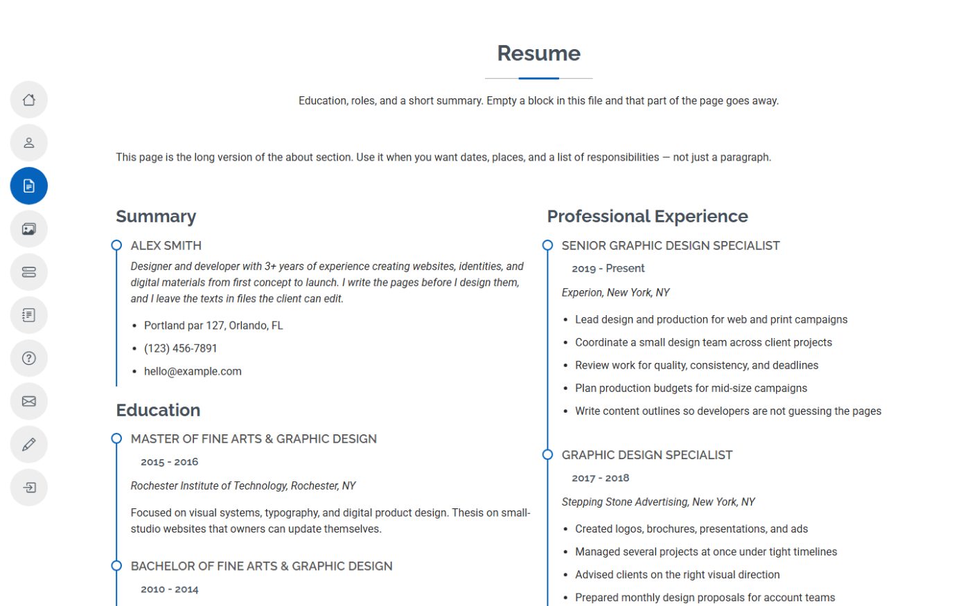 Resume